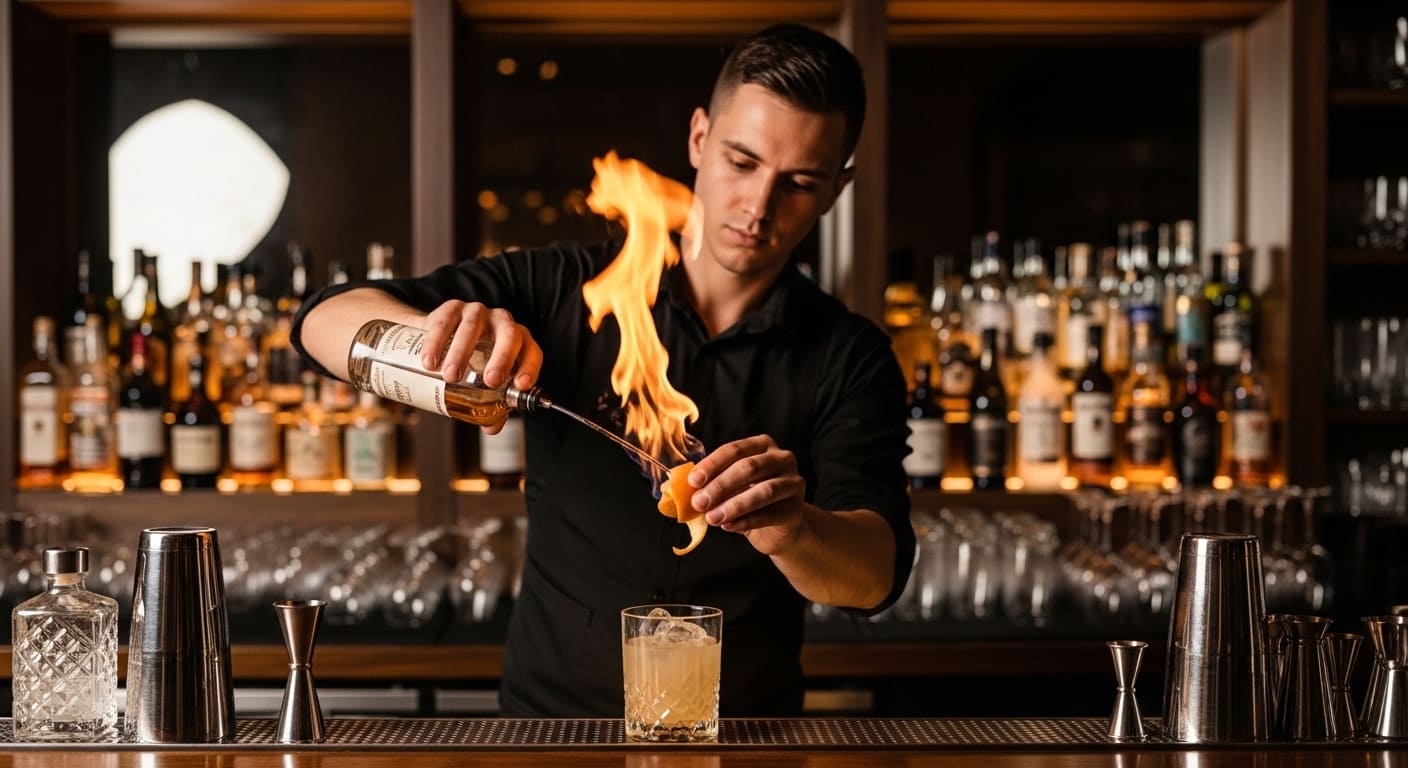 Advanced bartender course for professionals